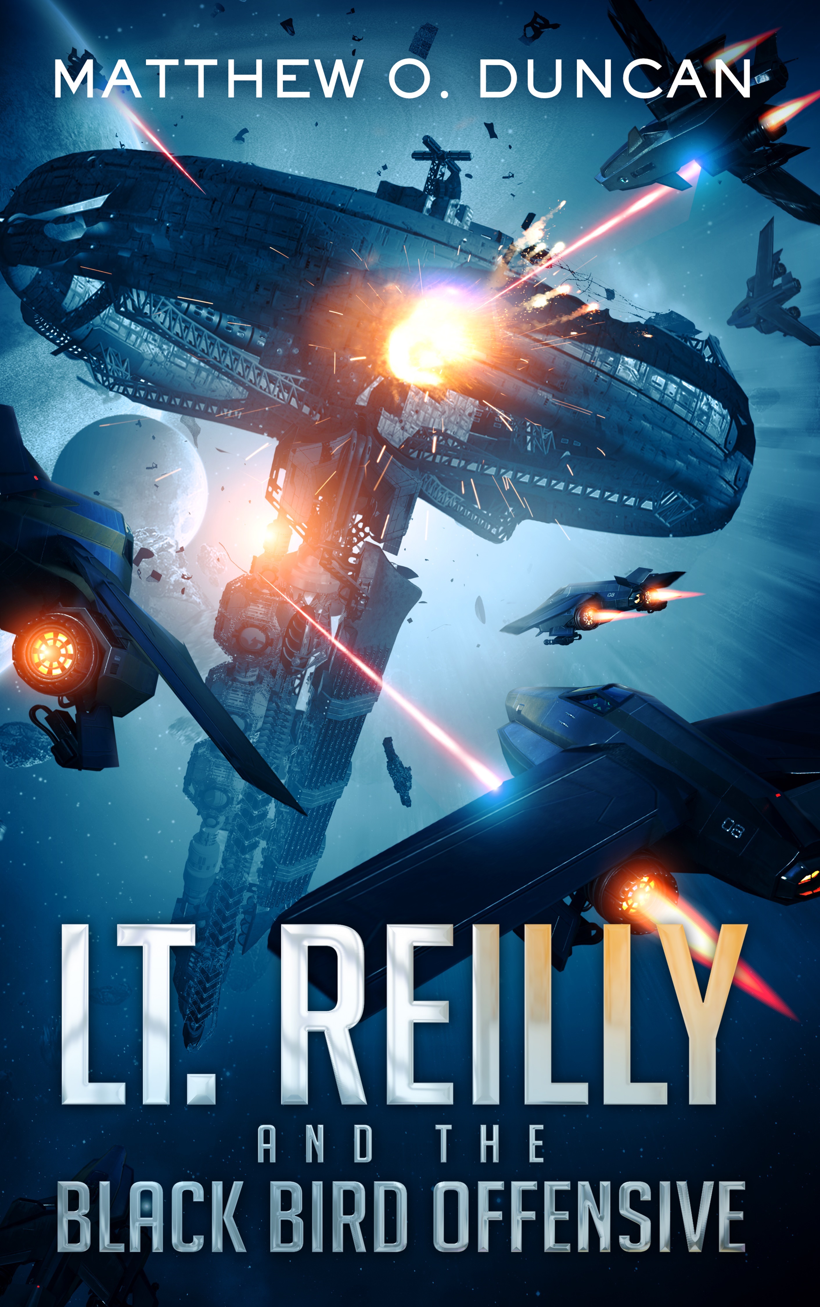 Cover for Lt. Reilly and the Black Bird Offensive